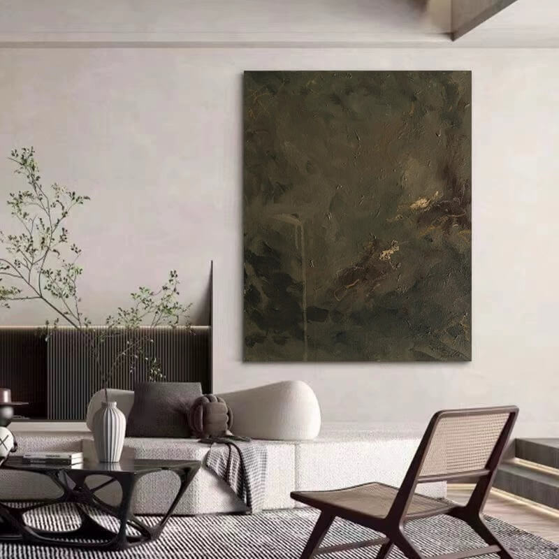 Wabi-Sabi Abstract Art Painting #wbsb21e90