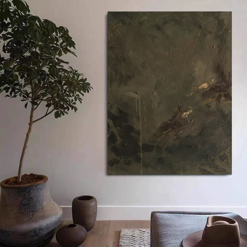 Wabi-Sabi Abstract Art Painting #wbsb21e90