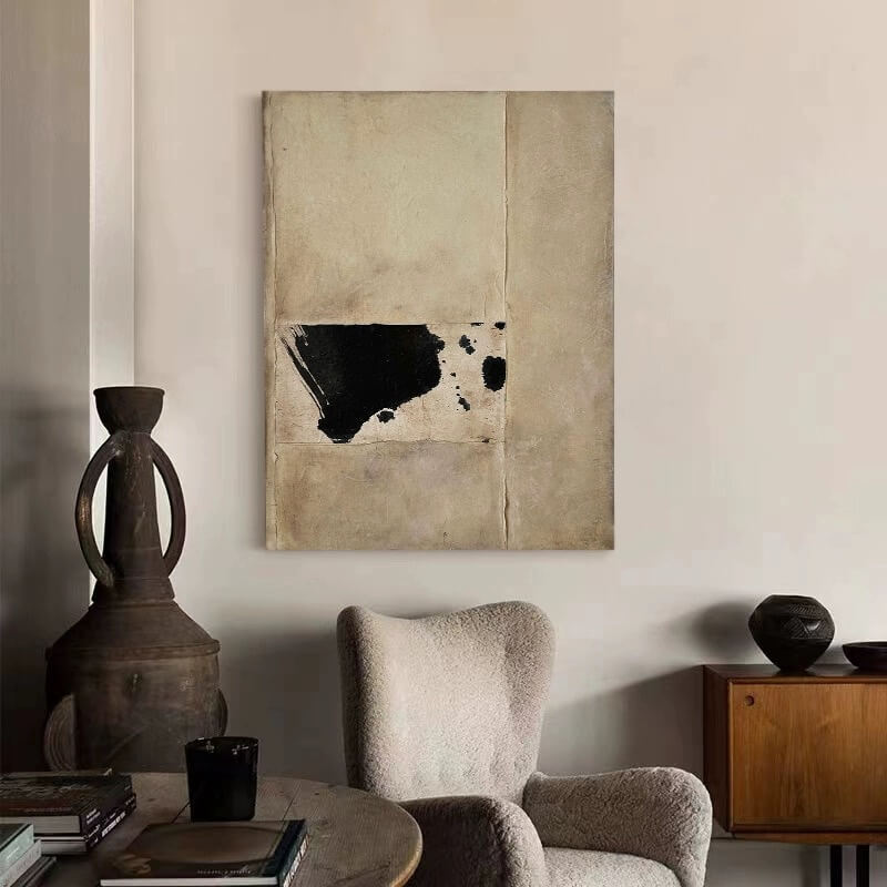 Wabi-Sabi Abstract Art Painting #wbsb21e91