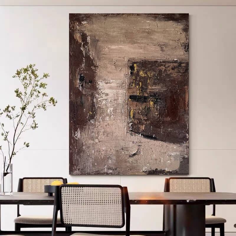 Wabi-Sabi Abstract Art Painting #wbsb21e92