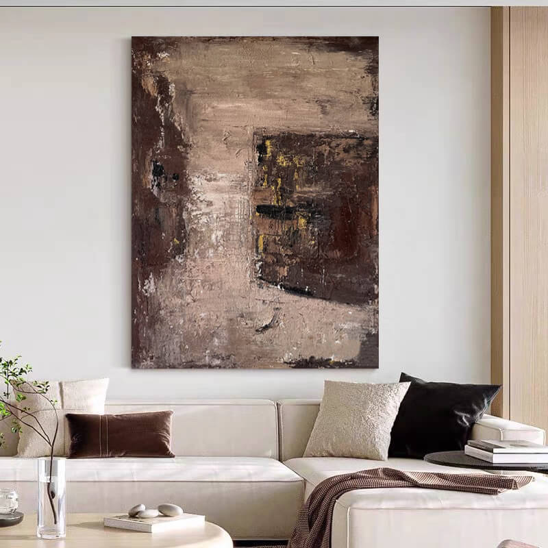 Wabi-Sabi Abstract Art Painting #wbsb21e92