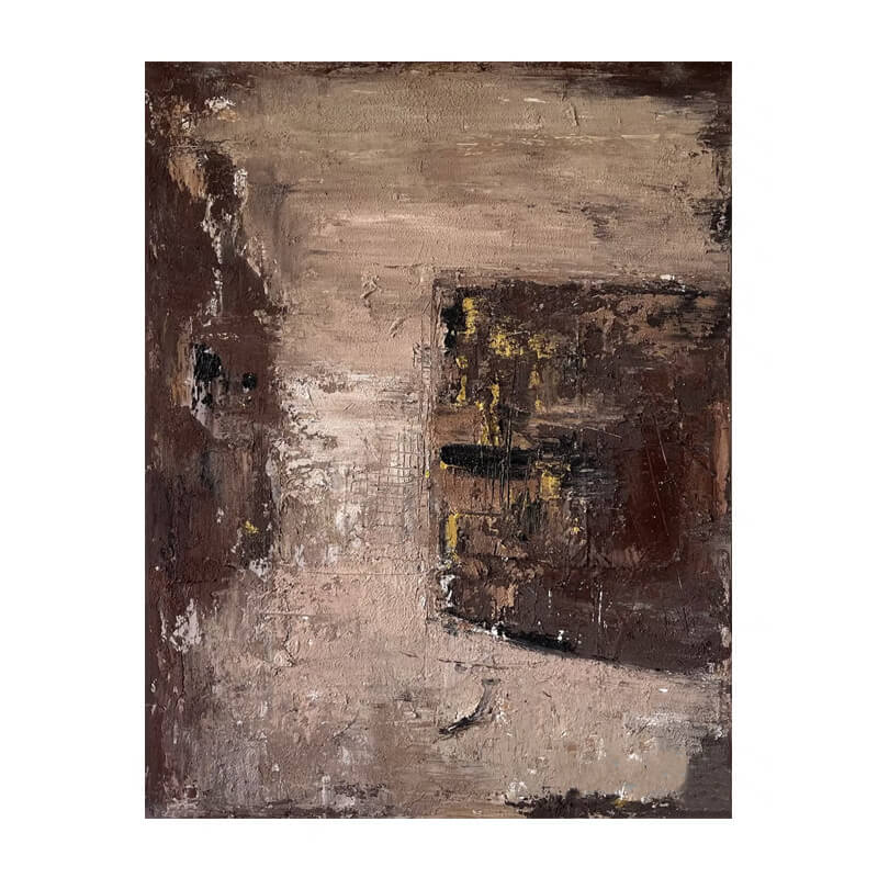 Wabi-Sabi Abstract Art Painting #wbsb21e92