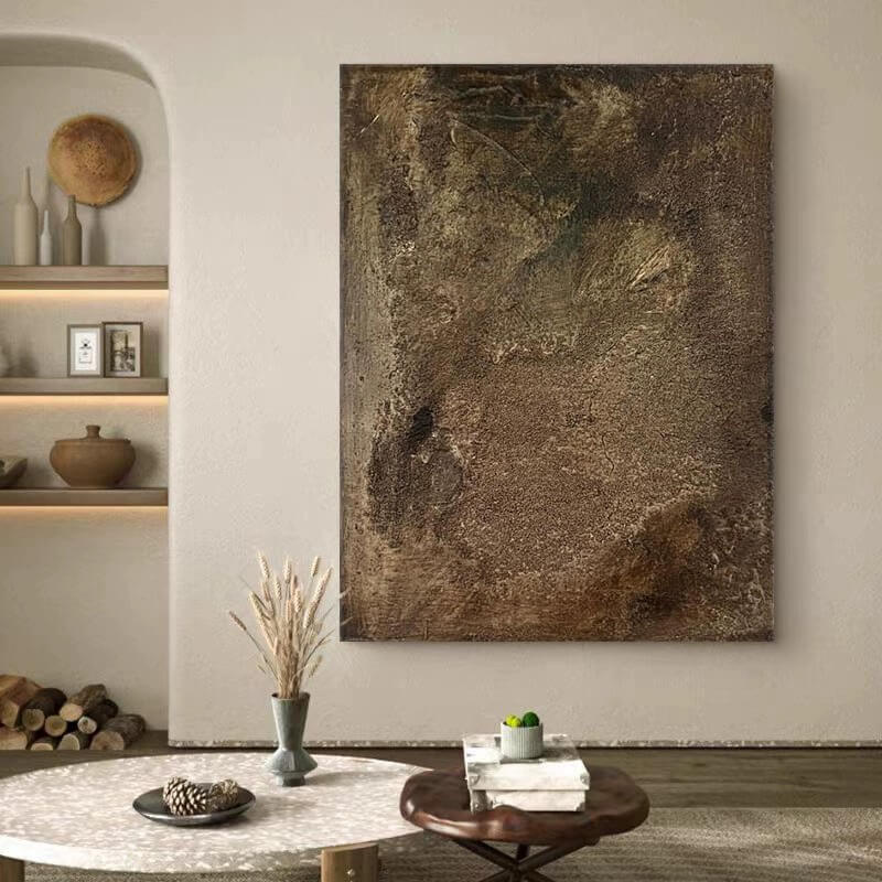 Wabi-Sabi Abstract Art Painting #wbsb21e93