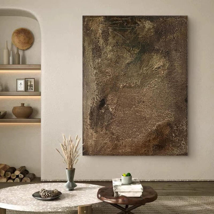 Wabi-Sabi Abstract Art Painting #wbsb21e93