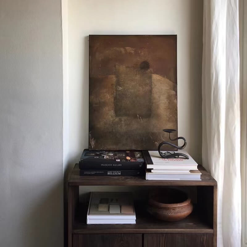 Wabi-Sabi Abstract Art Painting #wbsb21e95