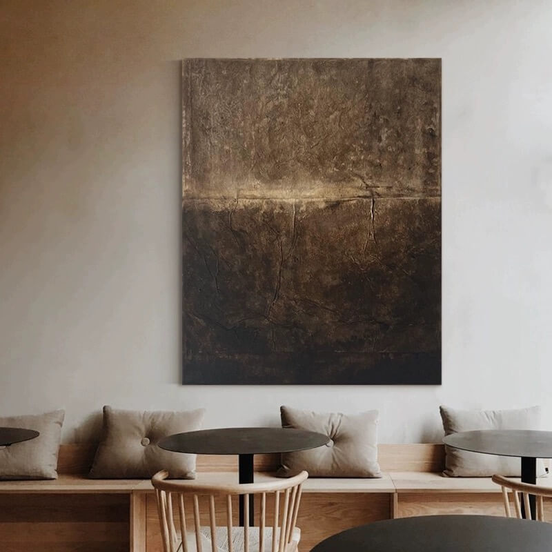 Wabi-Sabi Abstract Art Painting #wbsb21e96