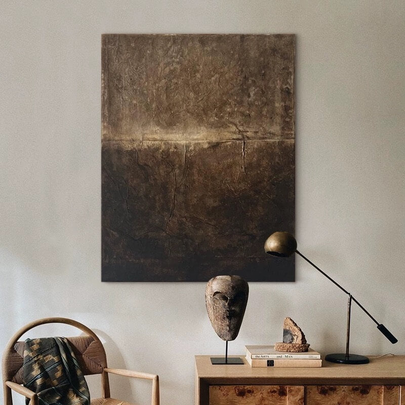 Wabi-Sabi Abstract Art Painting #wbsb21e96