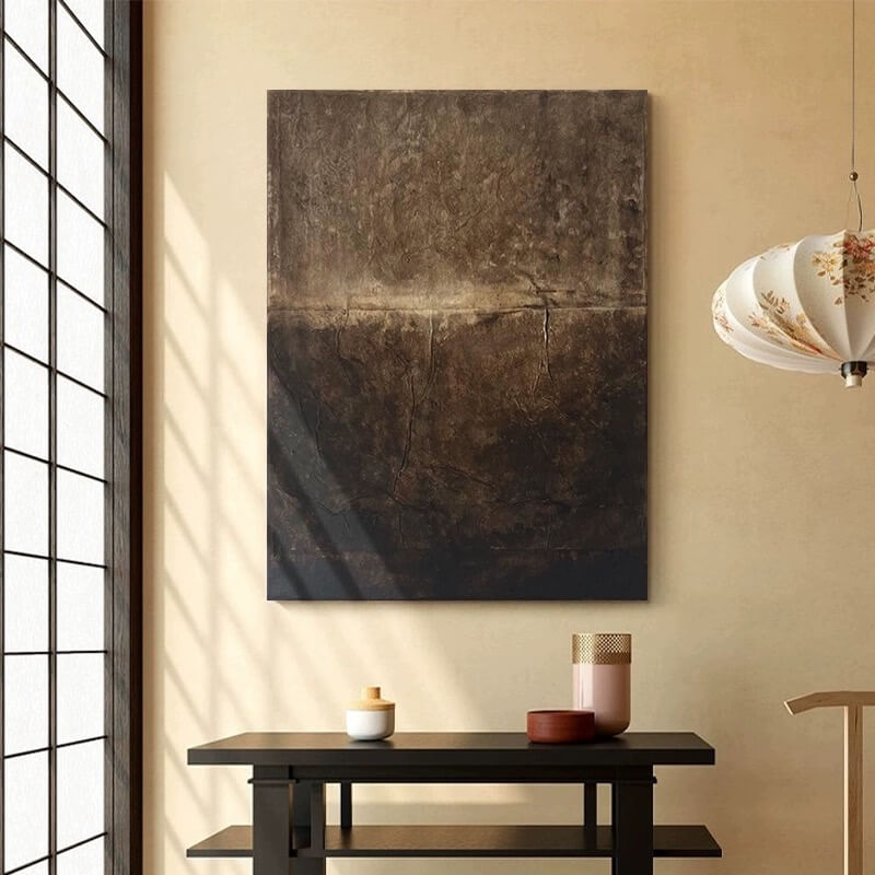 Wabi-Sabi Abstract Art Painting #wbsb21e96