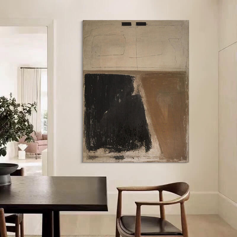 Wabi-Sabi Abstract Art Painting #wbsb21e97