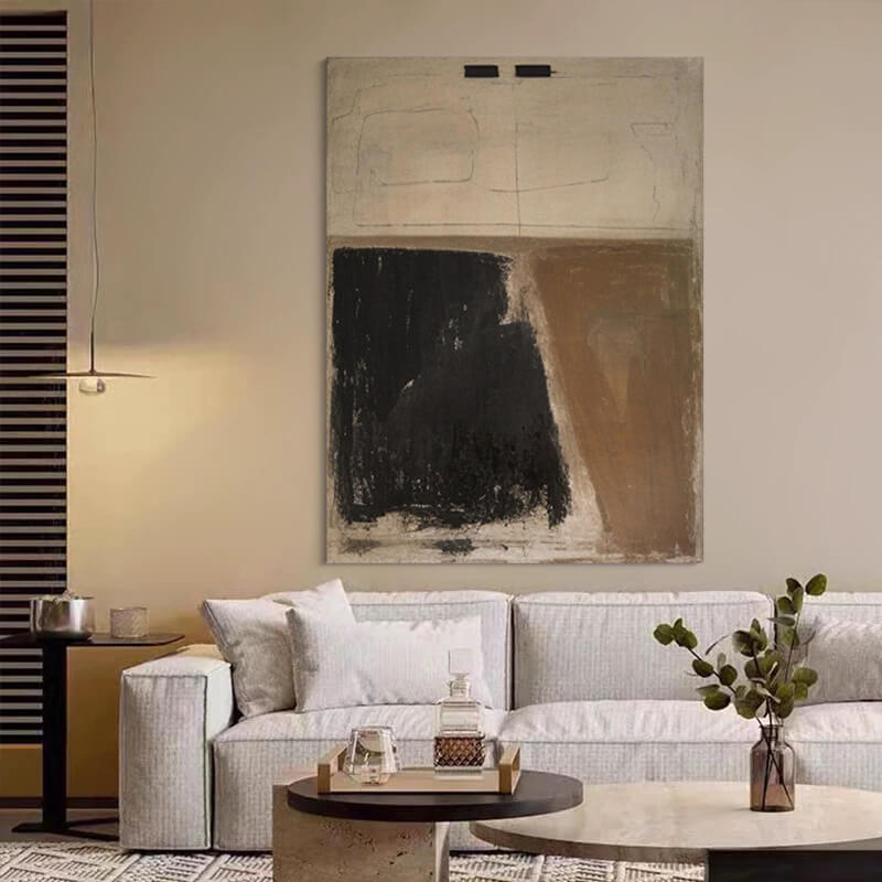 Wabi-Sabi Abstract Art Painting #wbsb21e97