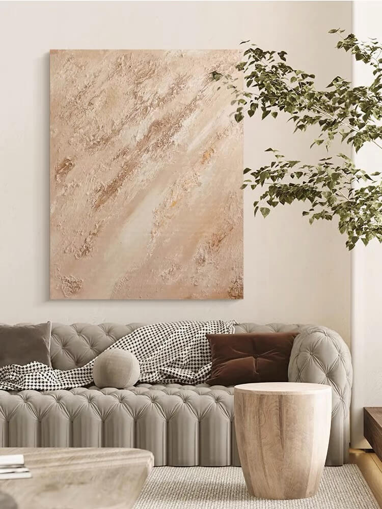 Wabi-Sabi Abstract Art Painting #WBSB21e9