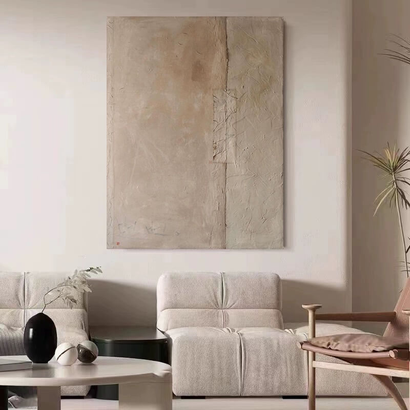 Wabi-Sabi Canvas Oil Painting Wall Art Decor #WABS1727