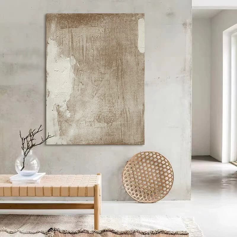 Wabi-Sabi Canvas Oil Painting Wall Art Decor #WABS1731