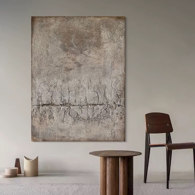 Wabi-Sabi Canvas Oil Painting Wall Art Decor #WABS1734