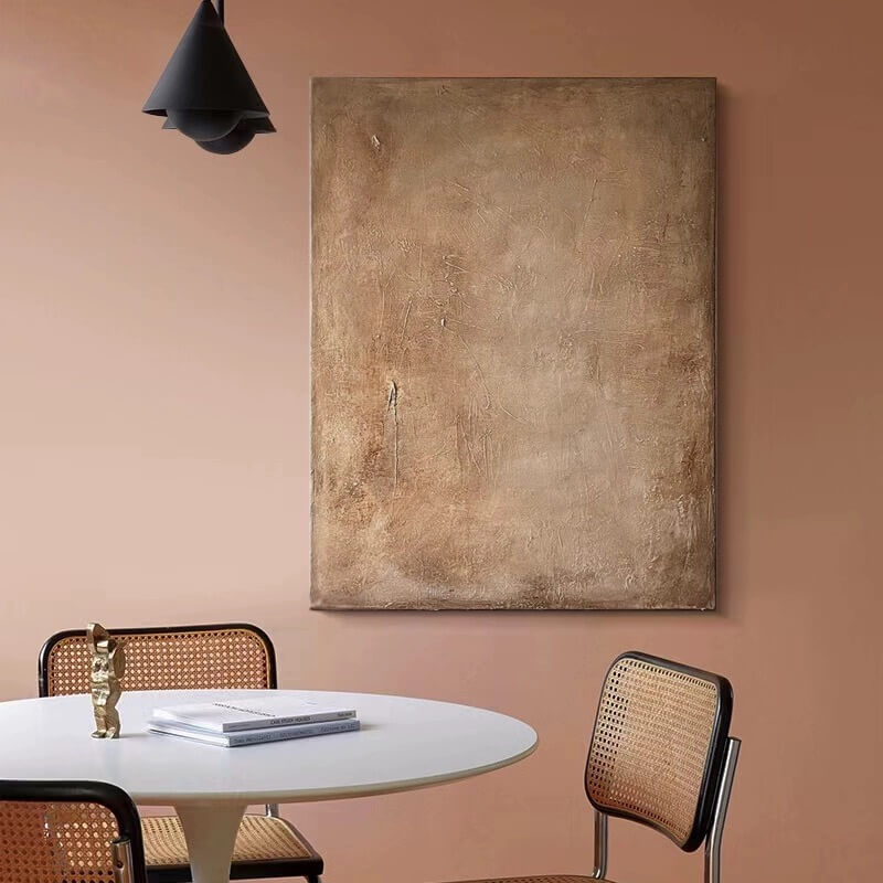 Wabi-Sabi Canvas Oil Painting Wall Art Decor #WABS1735