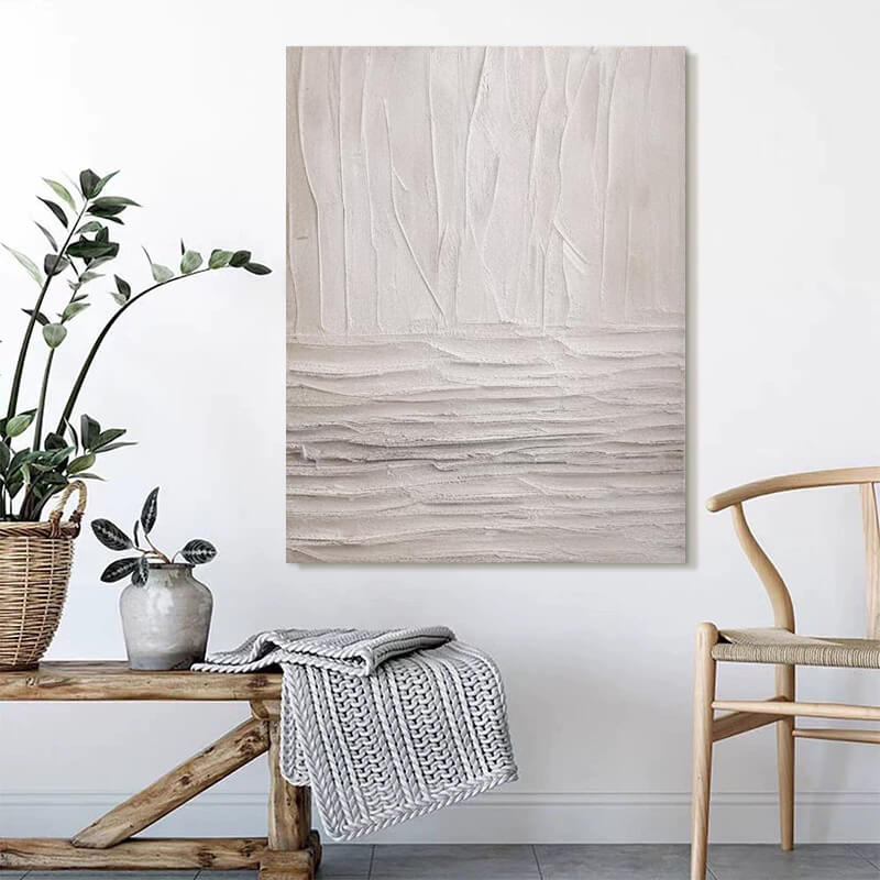 Wabi-Sabi Canvas Oil Painting Wall Art Decor #WABS1736