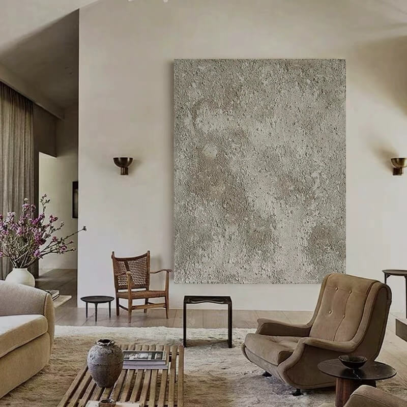 Wabi-Sabi Canvas Oil Painting Wall Art Decor #WABS1737