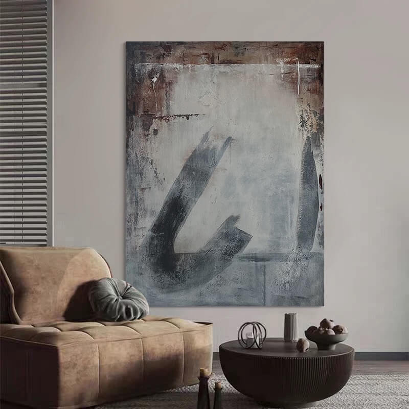 Wabi-Sabi Canvas Oil Painting Wall Art Decor #WABS1740