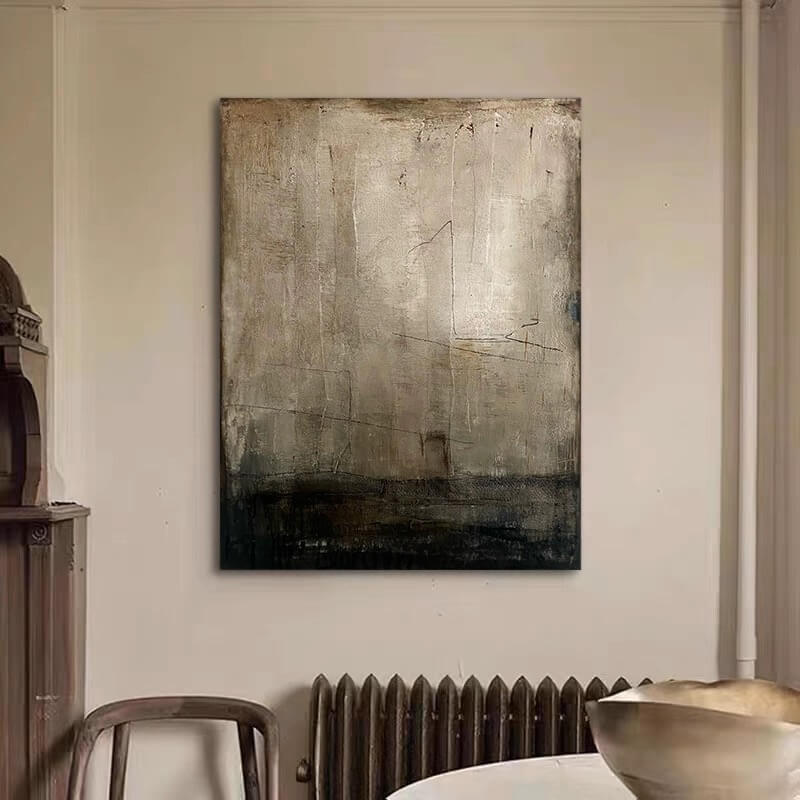 Wabi-Sabi Canvas Oil Painting Wall Art Decor #WABS1741