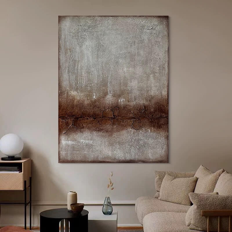 Wabi-Sabi Canvas Oil Painting Wall Art Decor #WABS1746