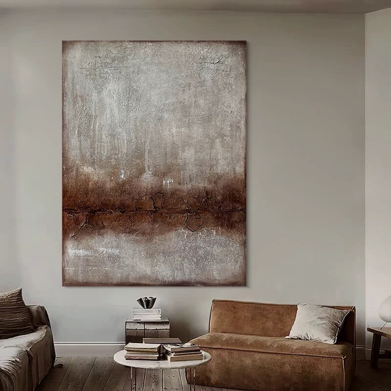 Wabi-Sabi Canvas Oil Painting Wall Art Decor #WABS1746