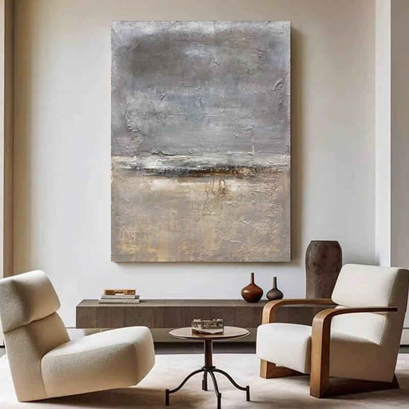 Wabi-Sabi Canvas Oil Painting Wall Art Decor #WABS1747