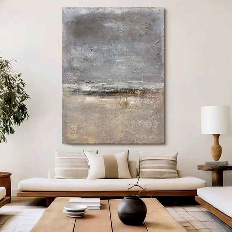 Wabi-Sabi Canvas Oil Painting Wall Art Decor #WABS1747