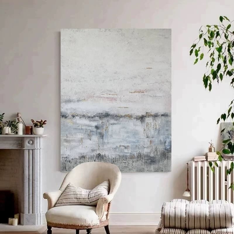 Wabi-Sabi Canvas Oil Painting Wall Art Decor #WABS1748