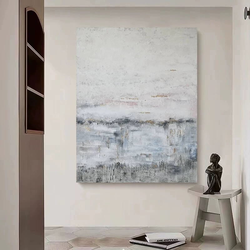 Wabi-Sabi Canvas Oil Painting Wall Art Decor #WABS1748