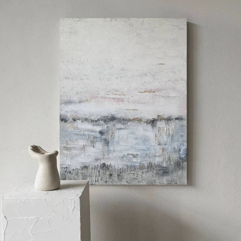 Wabi-Sabi Canvas Oil Painting Wall Art Decor #WABS1748