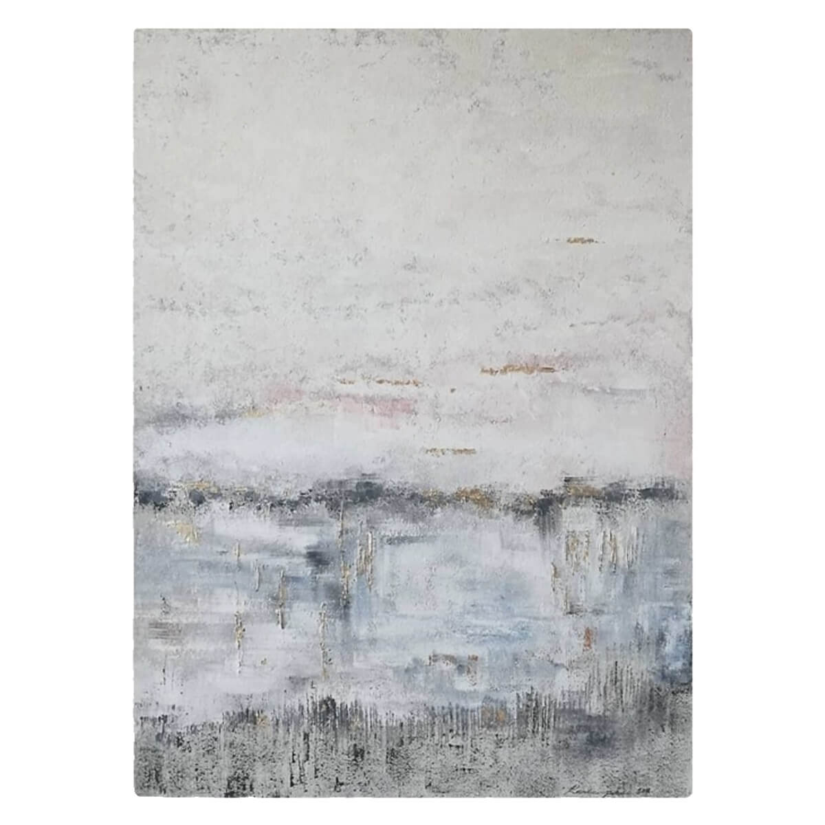 Wabi-Sabi Canvas Oil Painting Wall Art Decor #WABS1748