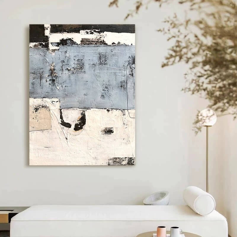 Wabi-Sabi Canvas Oil Painting Wall Art Decor #WABS1756
