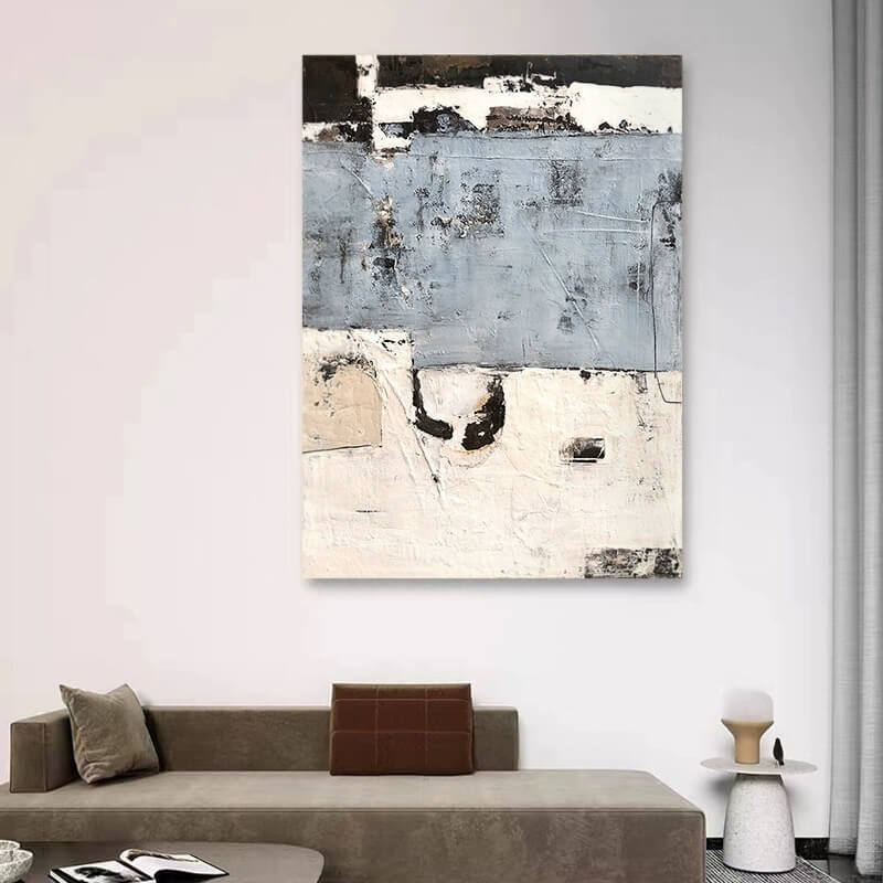 Wabi-Sabi Canvas Oil Painting Wall Art Decor #WABS1756