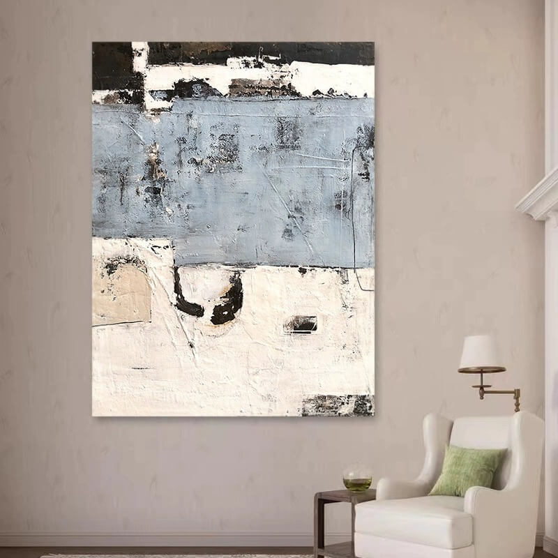 Wabi-Sabi Canvas Oil Painting Wall Art Decor #WABS1756