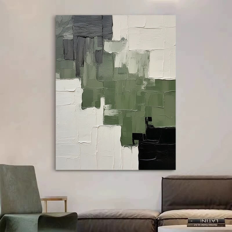 Wabi-Sabi Canvas Oil Painting Wall Art Decor #WABS1761