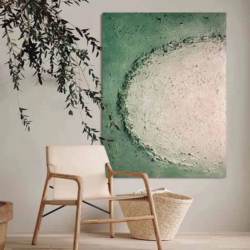 Wabi-Sabi Canvas Oil Painting Wall Art Decor #WABS1763