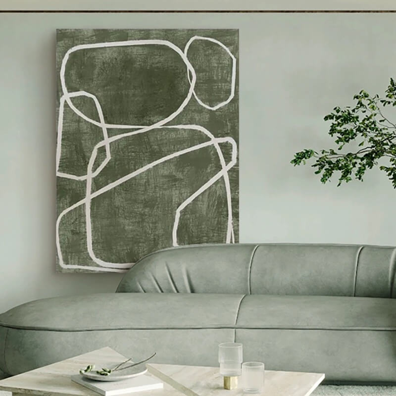 Wabi-Sabi Canvas Oil Painting Wall Art Decor #WABS1766