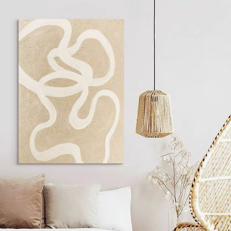 Wabi-Sabi Canvas Oil Painting Wall Art Decor #WABS17776