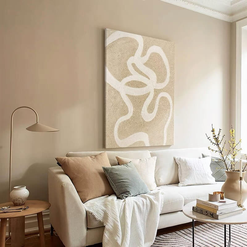 Wabi-Sabi Canvas Oil Painting Wall Art Decor #WABS17776