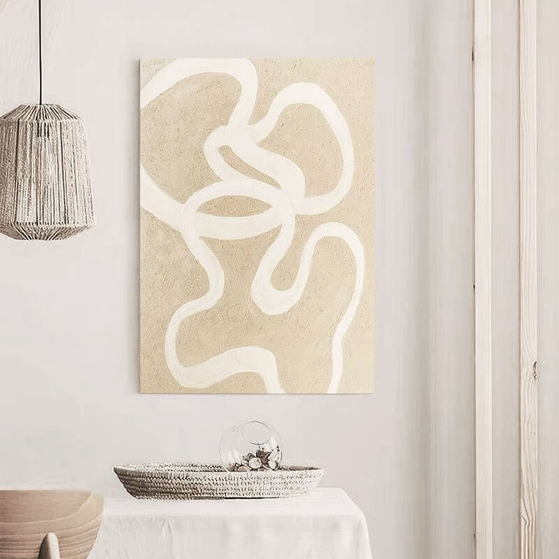 Wabi-Sabi Canvas Oil Painting Wall Art Decor #WABS17776