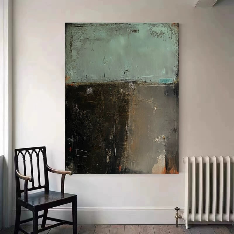 Wabi-Sabi Canvas Oil Painting Wall Art Decor #WABS1777