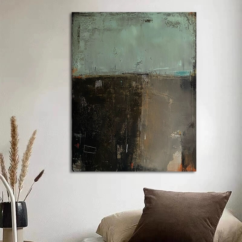 Wabi-Sabi Canvas Oil Painting Wall Art Decor #WABS1777