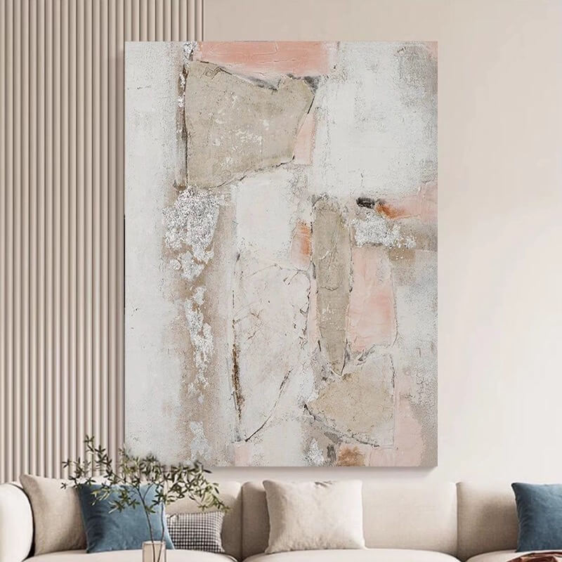 Wabi-Sabi Canvas Oil Painting Wall Art Decor #WABS17777