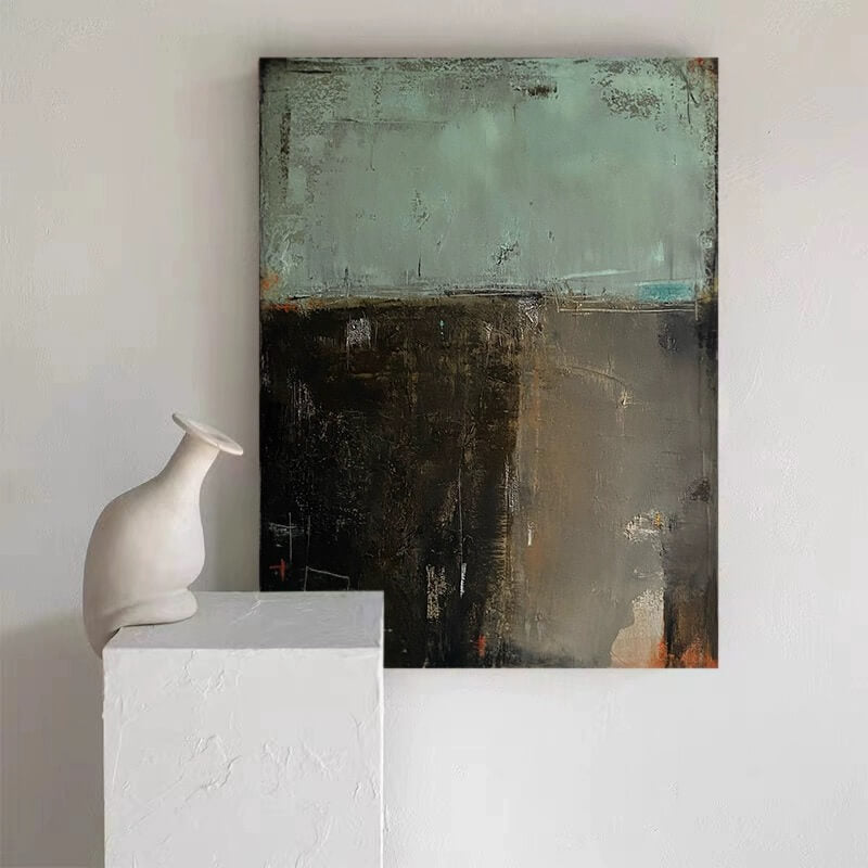 Wabi-Sabi Canvas Oil Painting Wall Art Decor #WABS1777