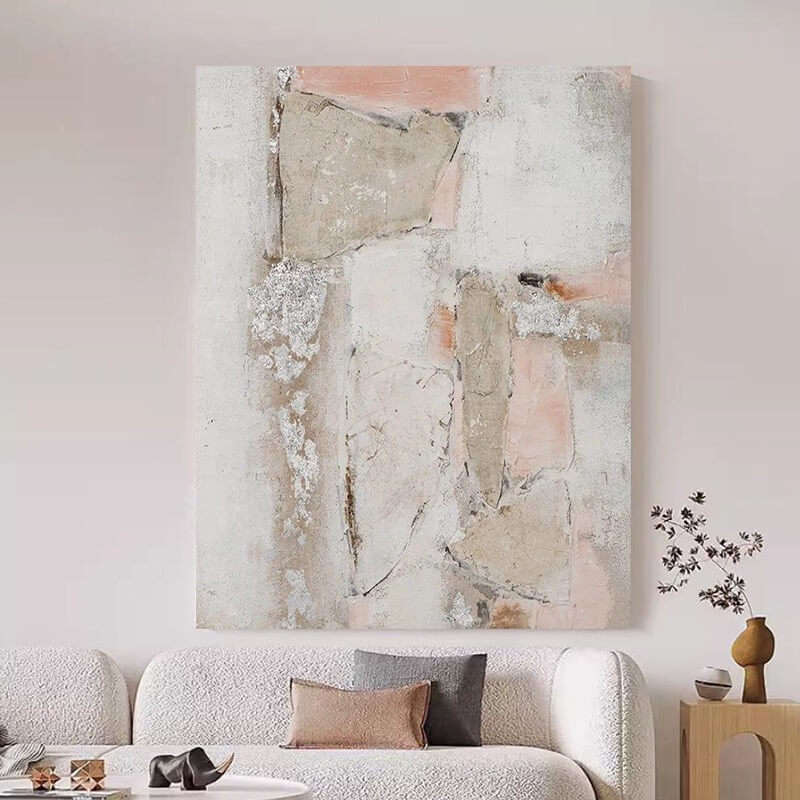 Wabi-Sabi Canvas Oil Painting Wall Art Decor #WABS17777