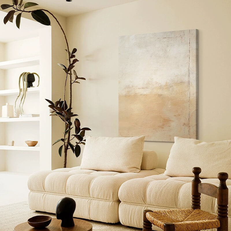 Wabi-Sabi Canvas Oil Painting Wall Art Decor #WABS1778