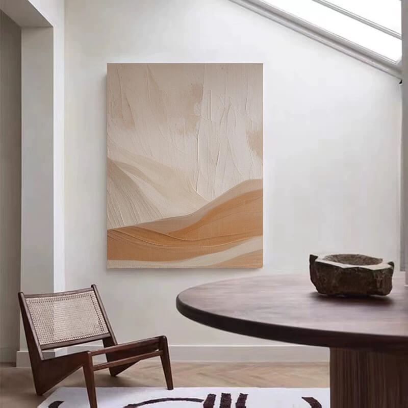 Wabi-Sabi Canvas Oil Painting Wall Art Decor #WABS1780