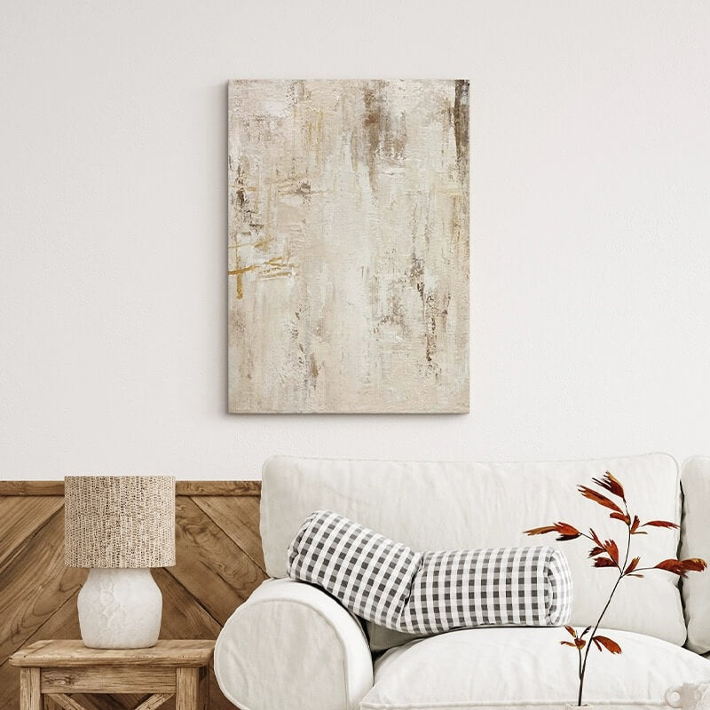 Wabi-Sabi Canvas Oil Painting Wall Art Decor #WABS1782