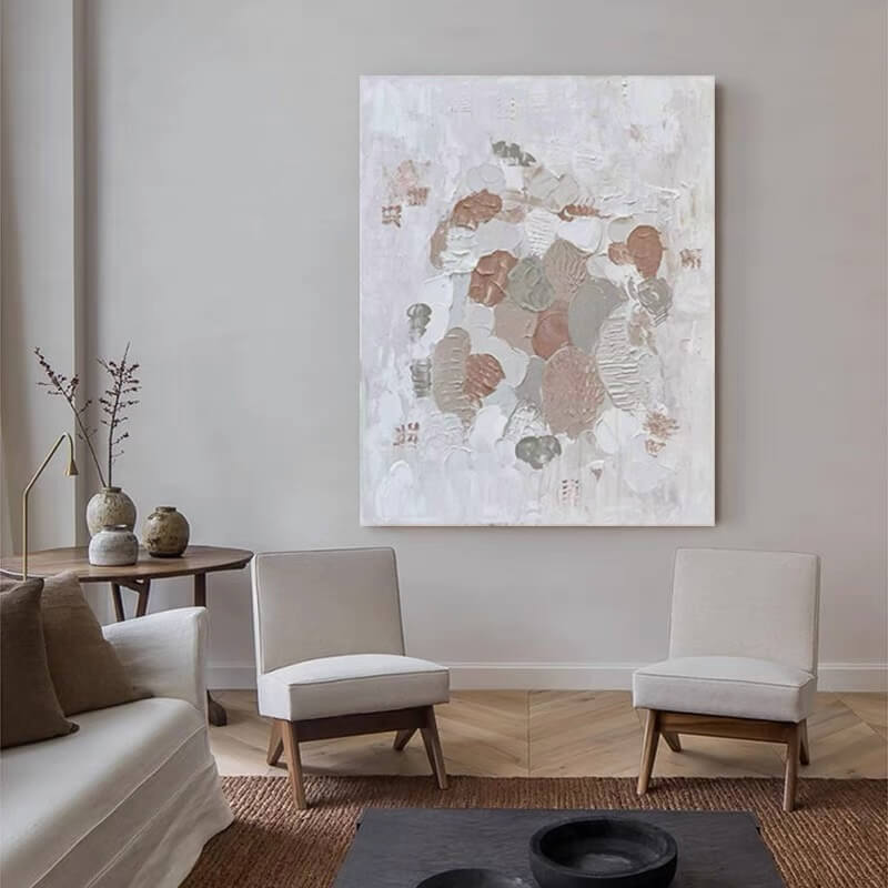 Wabi-Sabi Canvas Oil Painting Wall Art Decor #WABS1783