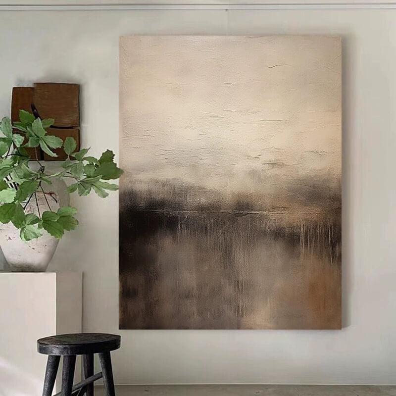 Wabi-Sabi Canvas Oil Painting Wall Art Decor #WABS1784